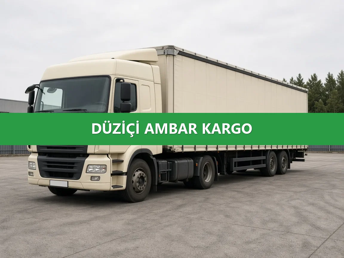 Düziçi Ambar Kargo